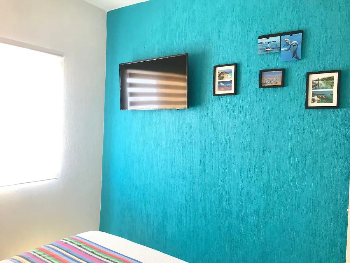 Villa PlayaTurquesa Moderna Casa C/R Auto a 9 min 5ta ave Playa del Carmen Сasa de vacaciones