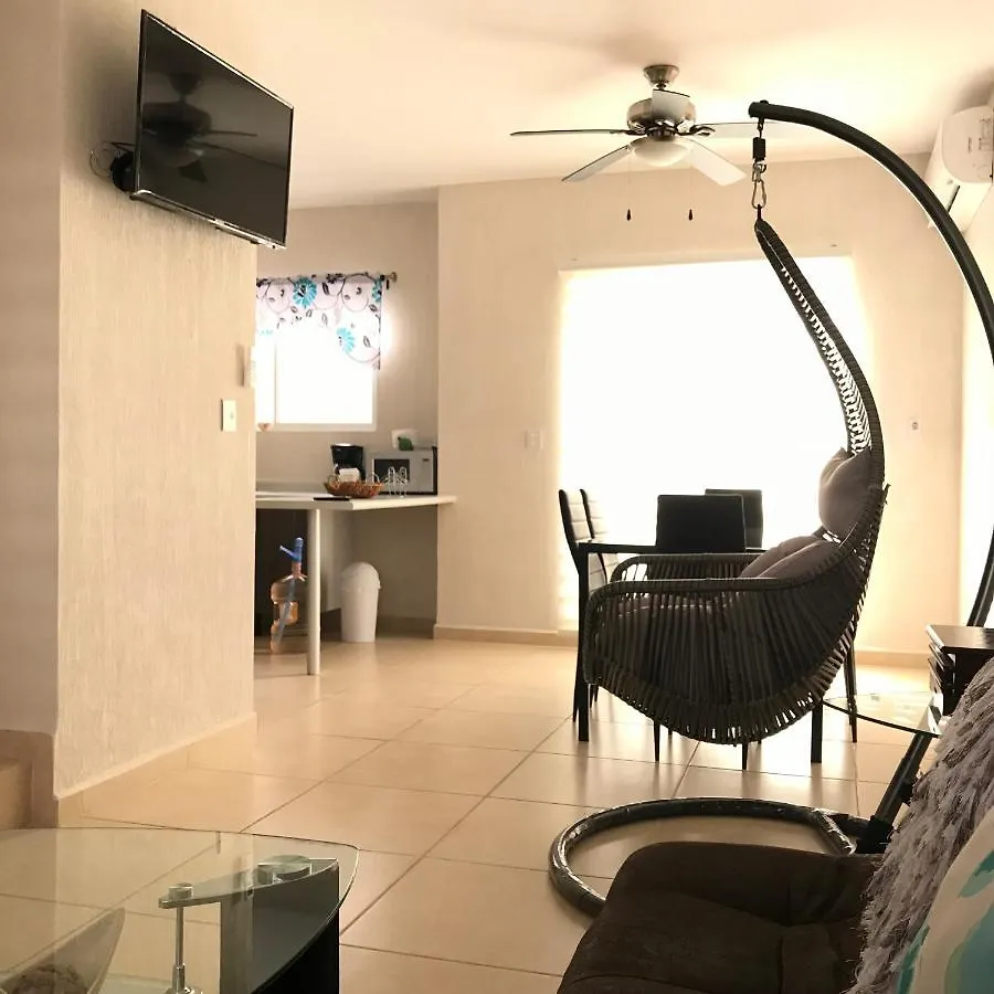 Playaturquesa Moderna Casa C/R Auto A 9 Min 5Ta Ave Villa Playa del Carmen 0*,  Meksika
